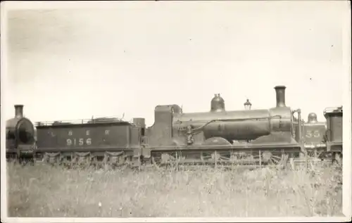 Foto Ak Britische Eisenbahn, North British Railway NBR D Class No. 156, LNER 9156, Dampflokomotive