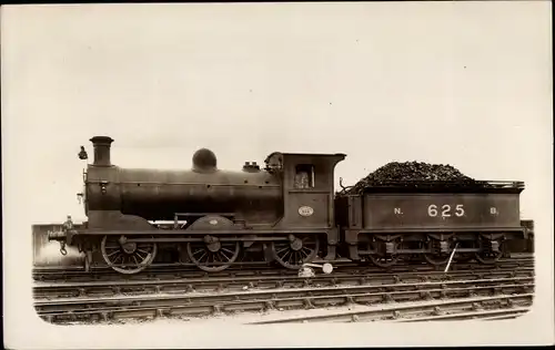 Foto Ak Britische Eisenbahn, North British Railway NBR C Class No. 625, Dampflokomotive