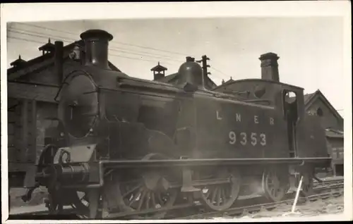 Foto Ak Britische Eisenbahn, North British Railway NBR M Class No. 353, LNER 9353, Dampflokomotive