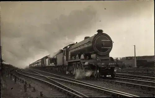 Foto Ak Britische Eisenbahn, North British Railway NBR No. 2403, Dampflokomotive