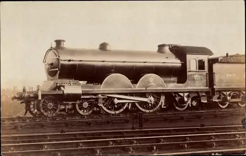 Foto Ak Britische Eisenbahn, North Eastern Railway NER V Class No. 649, Dampflokomotive