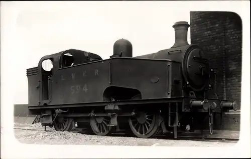 Foto Ak Britische Eisenbahn, London North Eastern Railway LNER J50 Class No. 594, Dampflokomotive