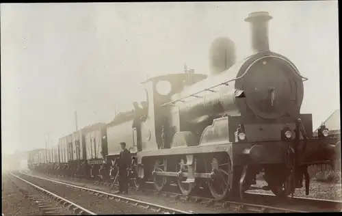 Foto Ak Brit. Eisenbahn, Lancashire and Yorkshire Railway LYR F19 Class No. 1280, LMS 12289, Lok