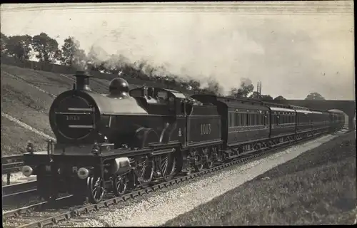 Foto Ak Britische Eisenbahn, Midland Railway MR No. 1013, Dampflokomotive