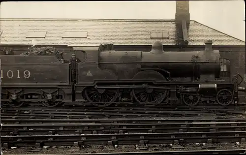 Foto Britische Eisenbahn, Midland Railway MR No. 1019, Johnson Deeley, LMS Class 4P, Dampflokomotive