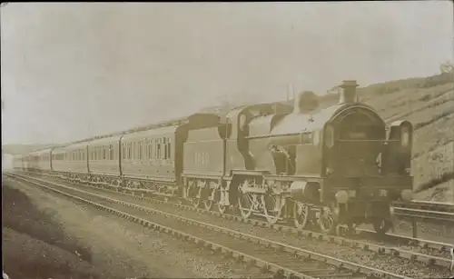 Foto Ak Britische Eisenbahn, Midland Railway MR No. 1000, Dampflokomotive