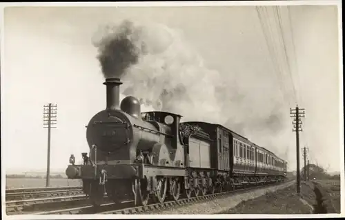 Foto Ak Britische Eisenbahn, Midland Railway MR Johnson No. 150, Dampflokomotive