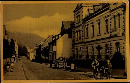 Ak Adenau in der Eifel, Untere Hauptstraße