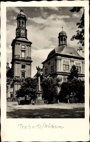 Ak Trzebnica Trebnitz Schlesien, Wallfahrtskirche St. Hedwig