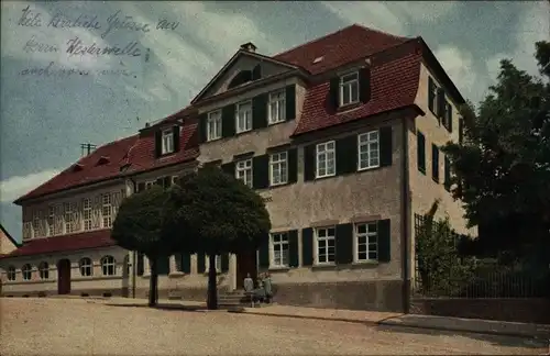 Ak Korntal Münchingen im Strohgäu, Gemeindegasthaus