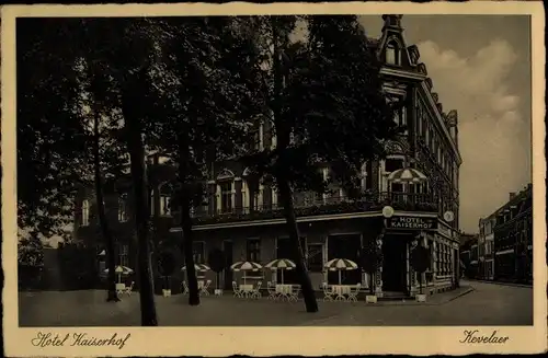 Ak Kevelaer am Niederrhein, Hotel Kaiserhof, Kapellenplatz, Ecke Küstereistraße 1