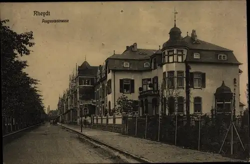 Ak Rheydt Mönchengladbach am Niederrhein, Augustastraße