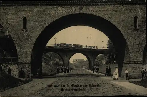 Ak Mönchengladbach am Niederrhein, Mönchen Gladbacher Schweiz, Hohenzollernstraße