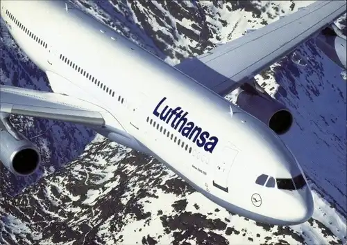 Ak Lufthansa Airbus A 340-200, Passagierflugzeug