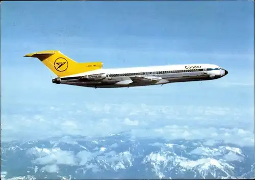 Ak Passagierflugzeug Condor, Boeing 727 230 Europa Jet