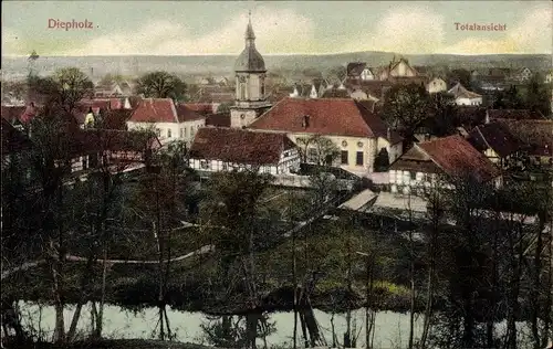 Ak Diepholz in Niedersachsen, Blick auf die Stadt