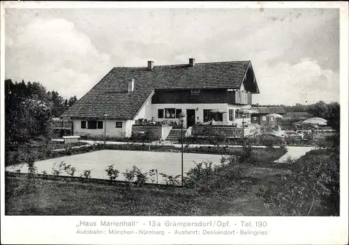 Ak Grampersdorf Beilngries in Bayern, Haus Marienhall