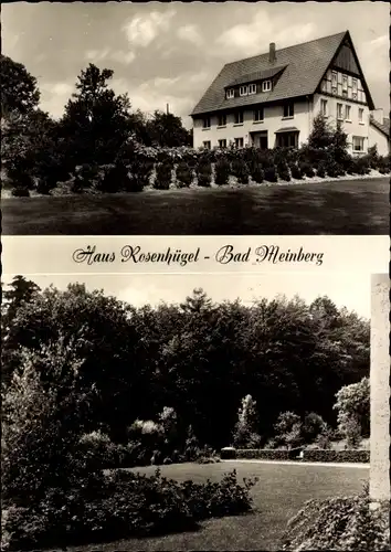 Ak Bad Meinberg am Teutoburger Wald, Haus Rosenhügel, Garten, Blomberger Straße 53