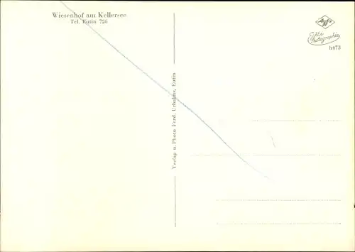 Ak Eutin in Ostholstein, Wiesenhof am Kellersee, Teilansicht