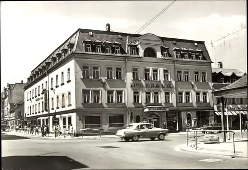 Ak Aue im Erzgebirge Sachsen, Hotel Blauer Engel