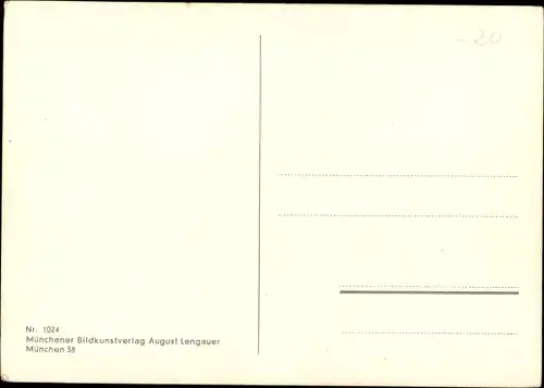 Ak Sternzeichen Krebs, Cancer, 22. Juni bis 22. Juli, August Lengauer 1024