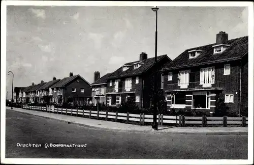 Ak Drachten Friesland Niederlande, G. Boelensstraat