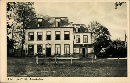 Ak Rijs Gaasterland Friesland Niederlande, Hotel Jans