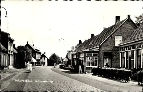 Ak Hilvarenbeek Nordbrabant, Diessenseweg, Restaurant