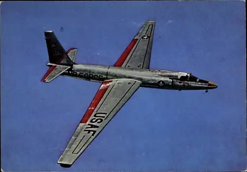 Ak Amerikanisches Kampfflugzeug Lockheed U 2, Long Range Reconnaissance Plane, US Air Force