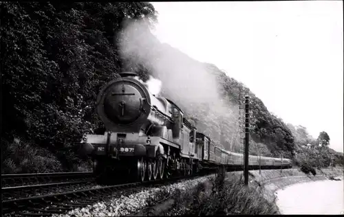 Foto Britische Eisenbahn, Dampflok, NBR H Class No. 879, Tender 9879