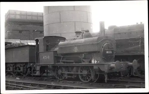 Foto Britische Eisenbahn, Dampflok, MR Johnson No. 1518, Tender 41518