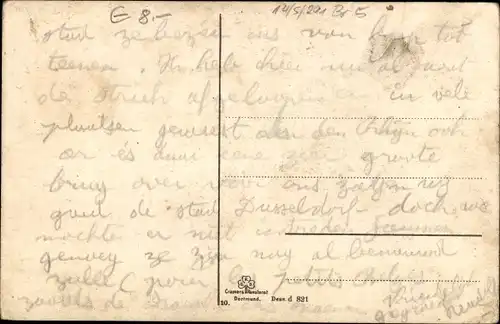 Ak Krefeld am Niederrhein, Rheinstraße