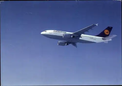 Ak Deutsches Passagierflugzeug, Lufthansa Airbus A 310-300