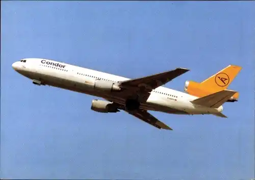 Ak Deutsches Passagierflugzeug, Condor, Douglas DC 10 30, D-ADPO