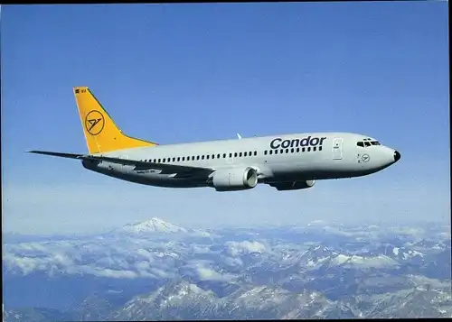 Ak Deutsches Passagierflugzeug, Condor, Boeing 737-300