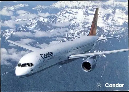 Ak Deutsches Passagierflugzeug, Condor, Boeing B 757-200