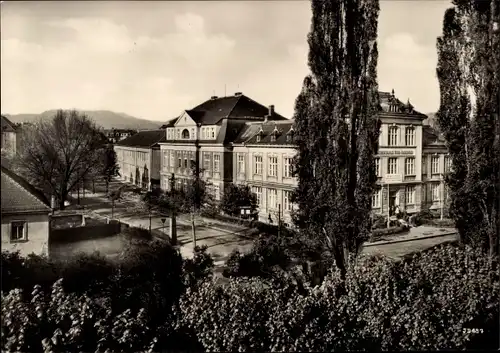 Ak Zittau in Sachsen, Ingenieur-Schule für Elektrotechnik