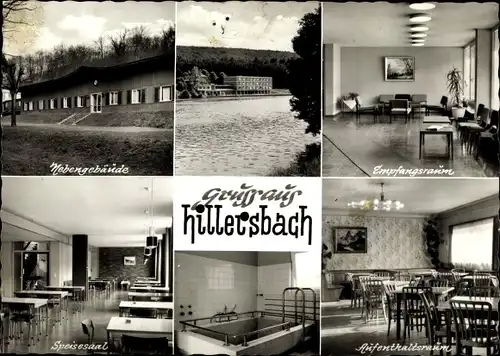 Ak Hirzenhain in Hessen, Sanatorium Hillersbach