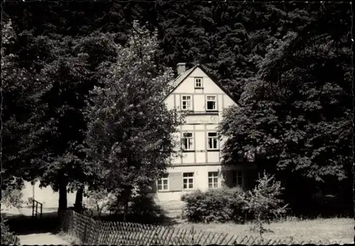 Ak Neudorf Sehmatal im Erzgebirge, Jugendherberge Rudolf Marek