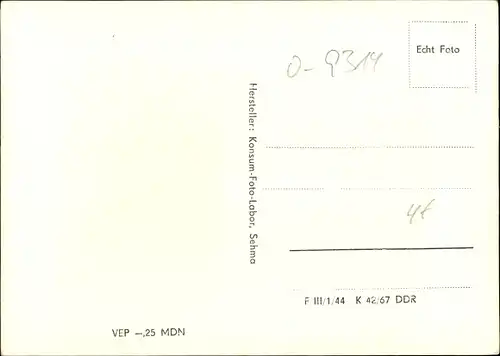 Ak Neudorf Sehmatal im Erzgebirge, Bethlehemstift, Kindergenesungsheim