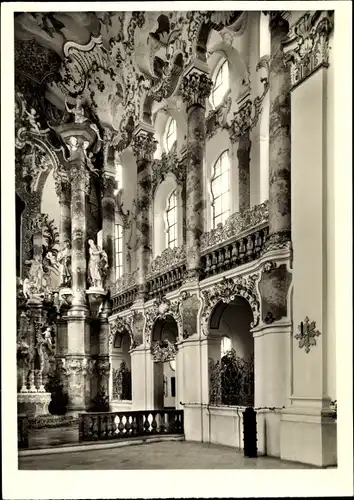 Ak Steingaden in Oberbayern, Wallfahrtskirche, Die Wies