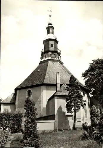 Ak Seiffen im Erzgebirge, Kirche