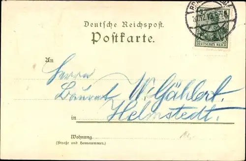 Künstler Litho Wolfenbüttel in Niedersachsen, Sternhaus im Lechelnholz, Pferdeschlitten