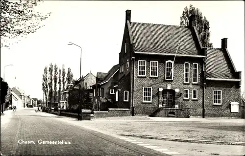 Ak Chaam Nordbrabant Niederlande, Gemeentehuis