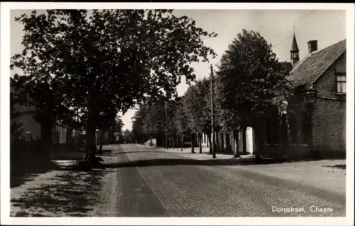 Ak Chaam Nordbrabant Niederlande, Dorpstraat