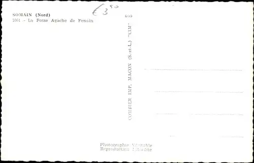 Ak Somain Nord, La Fosse Agache de Fenain