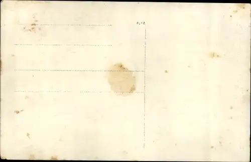 Foto Ak Deutscher Soldat in Uniform, Standportrait, Landsturm