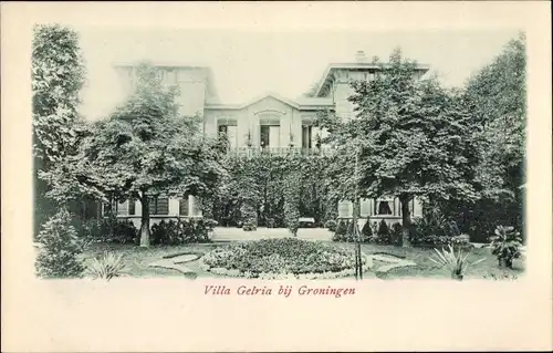 Ak Groningen Niederlande, Villa Gelria