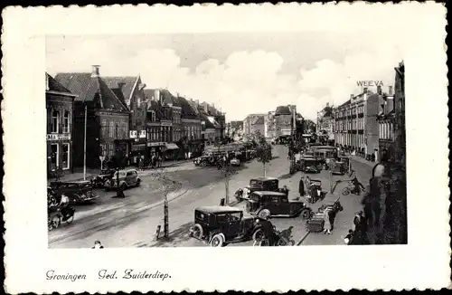 Ak Groningen Niederlande, Ged. Zuiderdiep