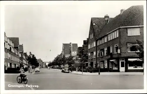 Ak Groningen Niederlande, Parkweg